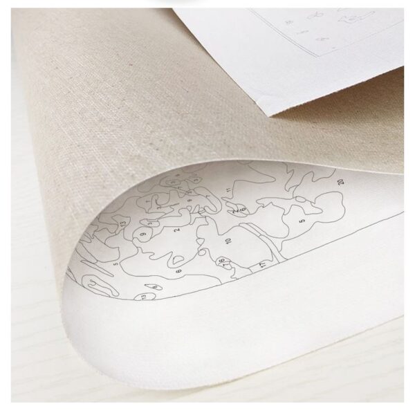 Painting By Numbers Kit Flower Colouring - Image 8
